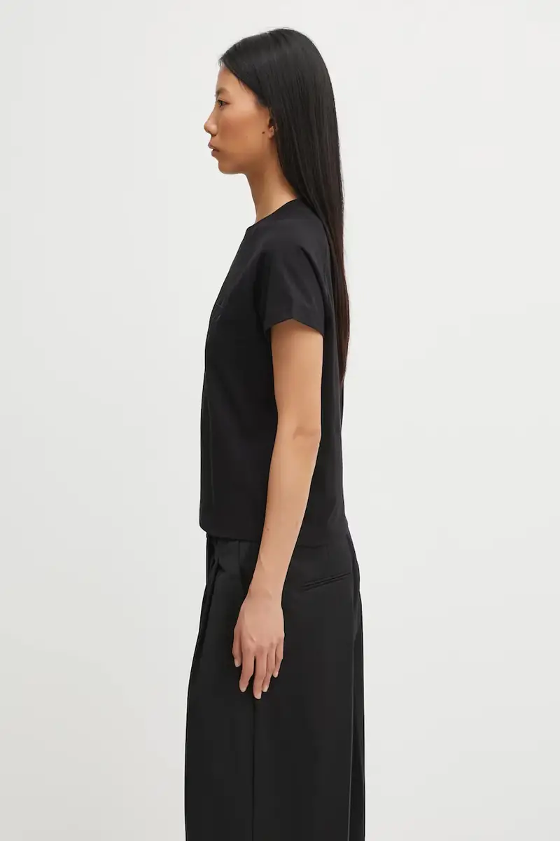 Carhartt WIP T-shirt Donna Nero 3484416 miniatura 2