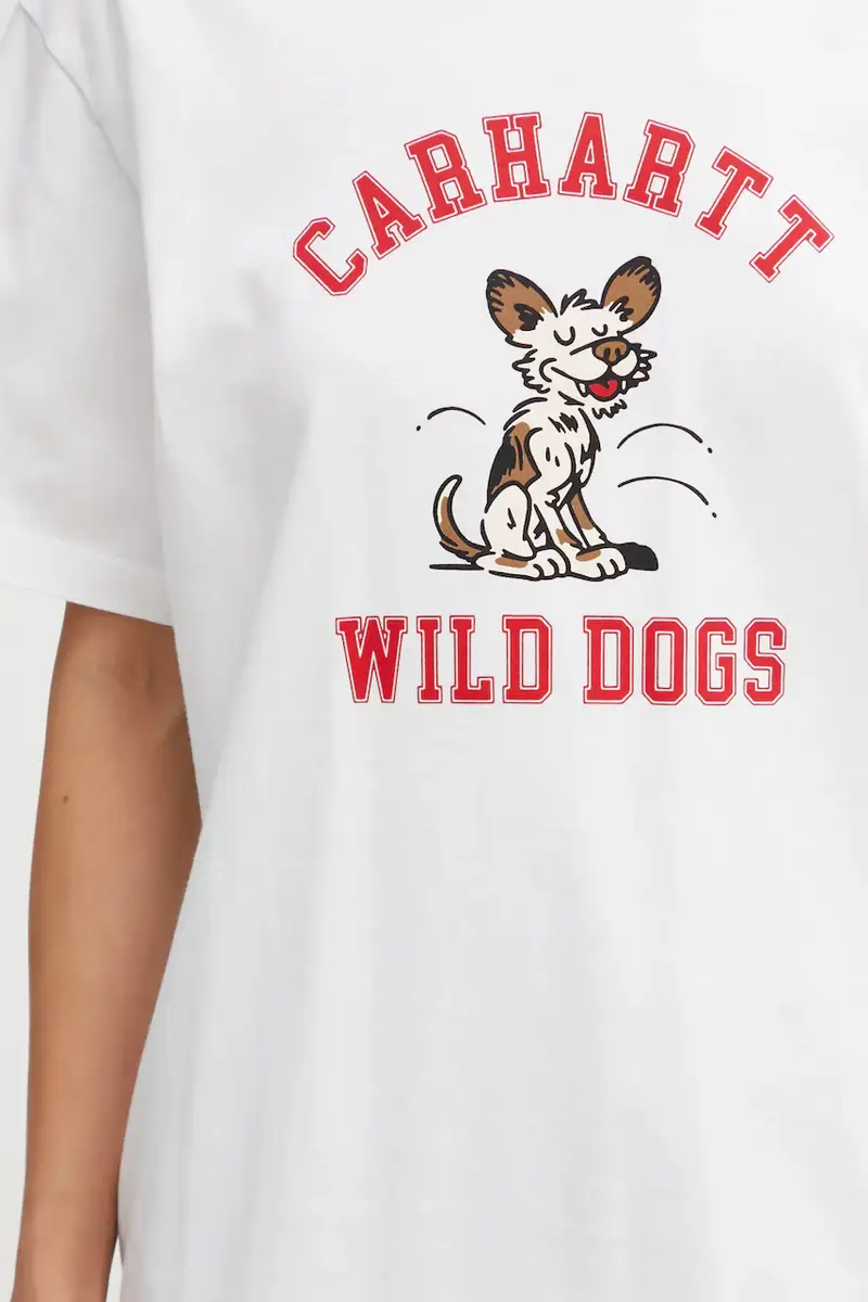 Carhartt WIP T-shirt Donna Bianco 3484366 miniatura 4