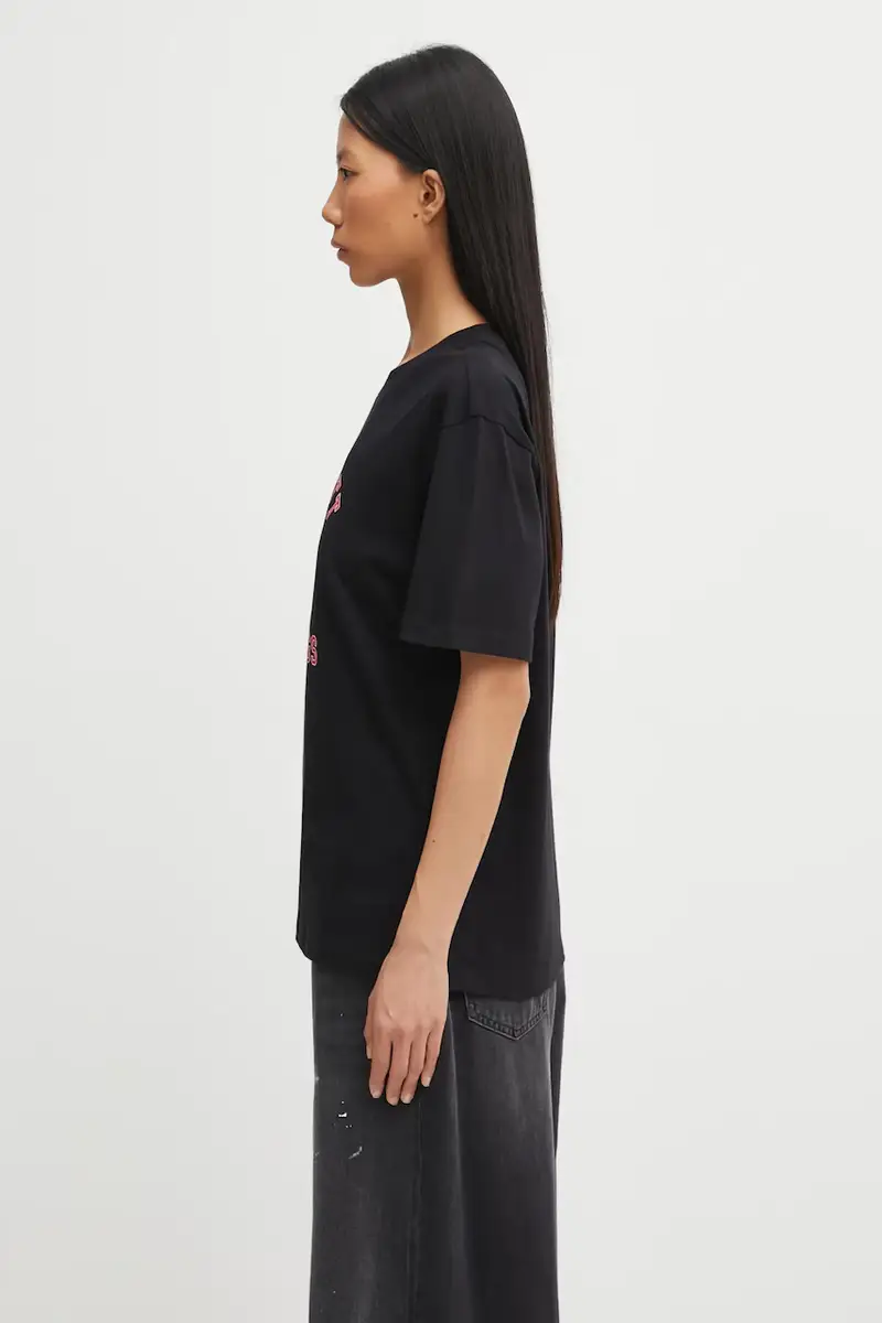 Carhartt WIP T-shirt Donna Nero 3484425 miniatura 2