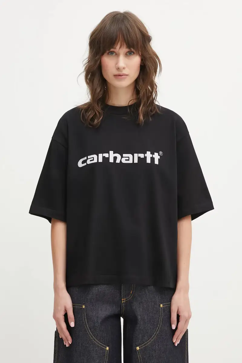 Carhartt WIP T-shirt Donna Nero 3876800