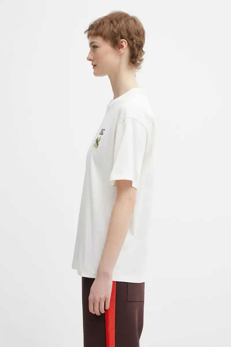 Carhartt WIP T-shirt Donna Beige 3944036 miniatura 2