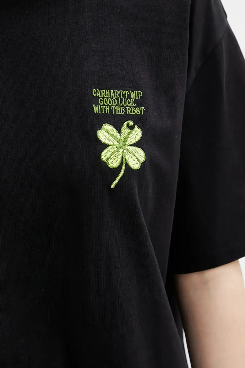 Carhartt WIP T-shirt Donna Nero 3944169 miniatura 4