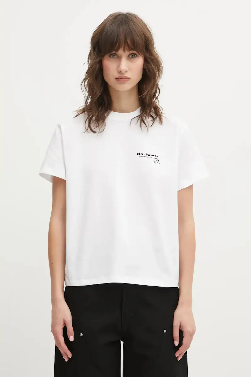 Carhartt WIP T-shirt Donna Bianco 3890640