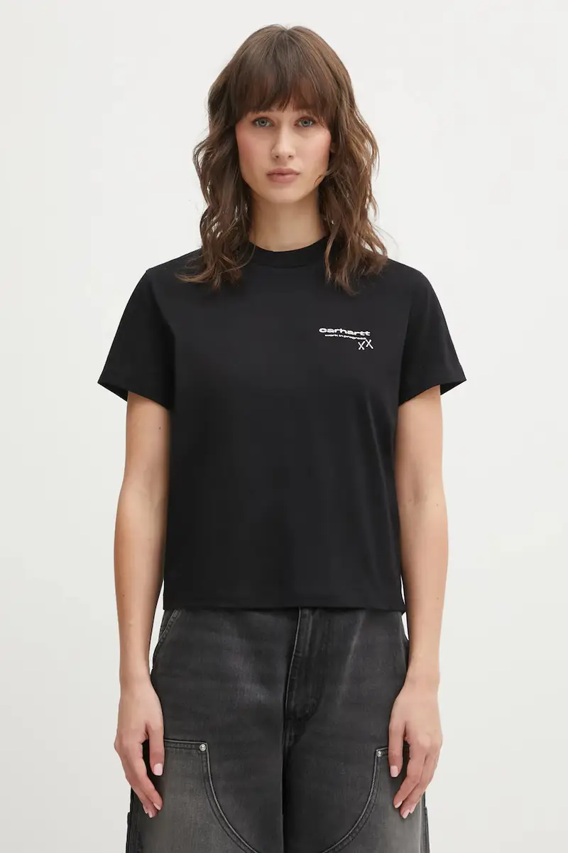 Carhartt WIP T-shirt Donna Nero 3876813