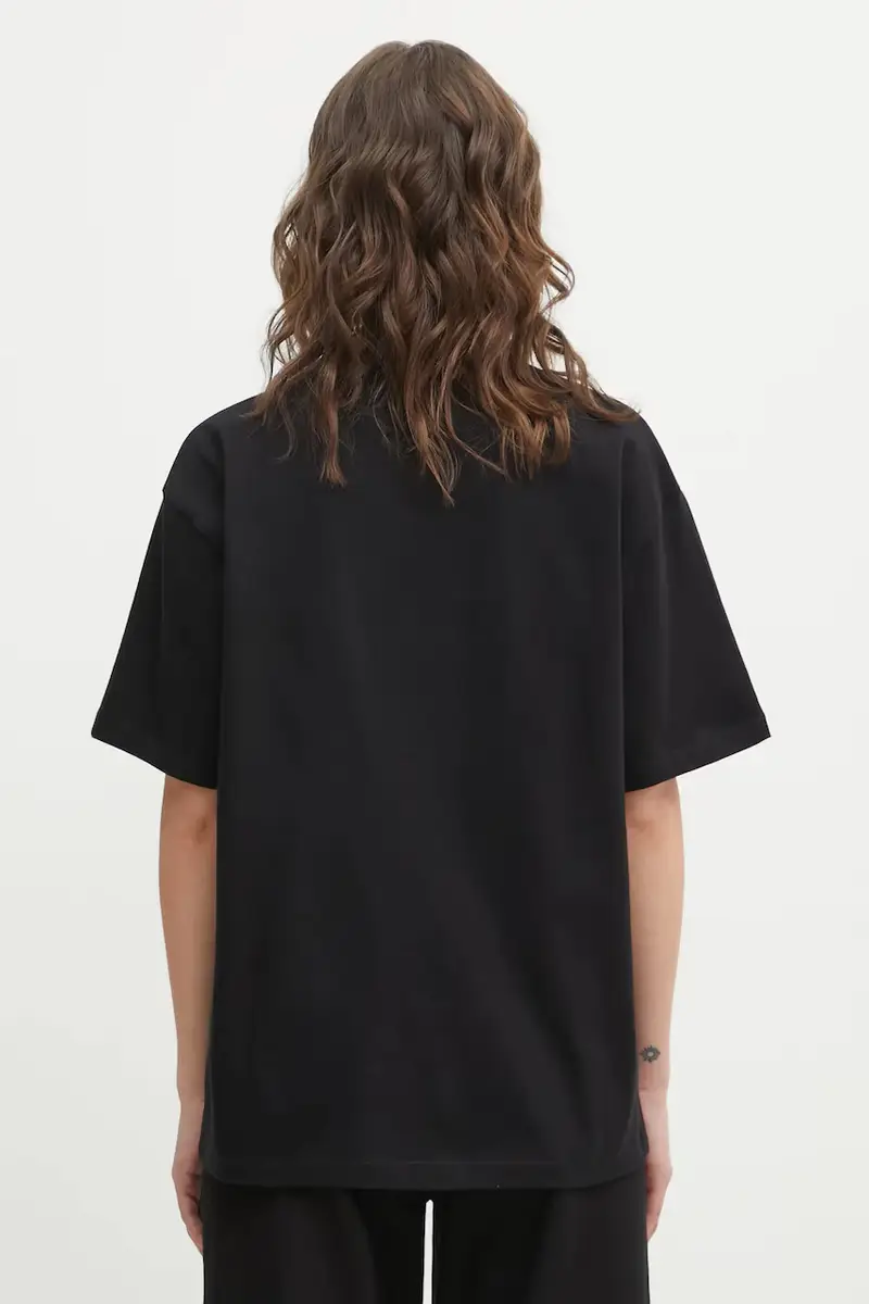 Carhartt WIP T-shirt Donna Nero 3876806 miniatura 3