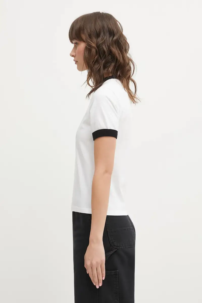 Carhartt WIP T-shirt Donna Bianco 3876764 miniatura 2