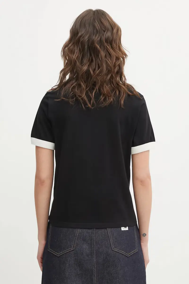Carhartt WIP T-shirt Donna Nero 3876811 miniatura 3