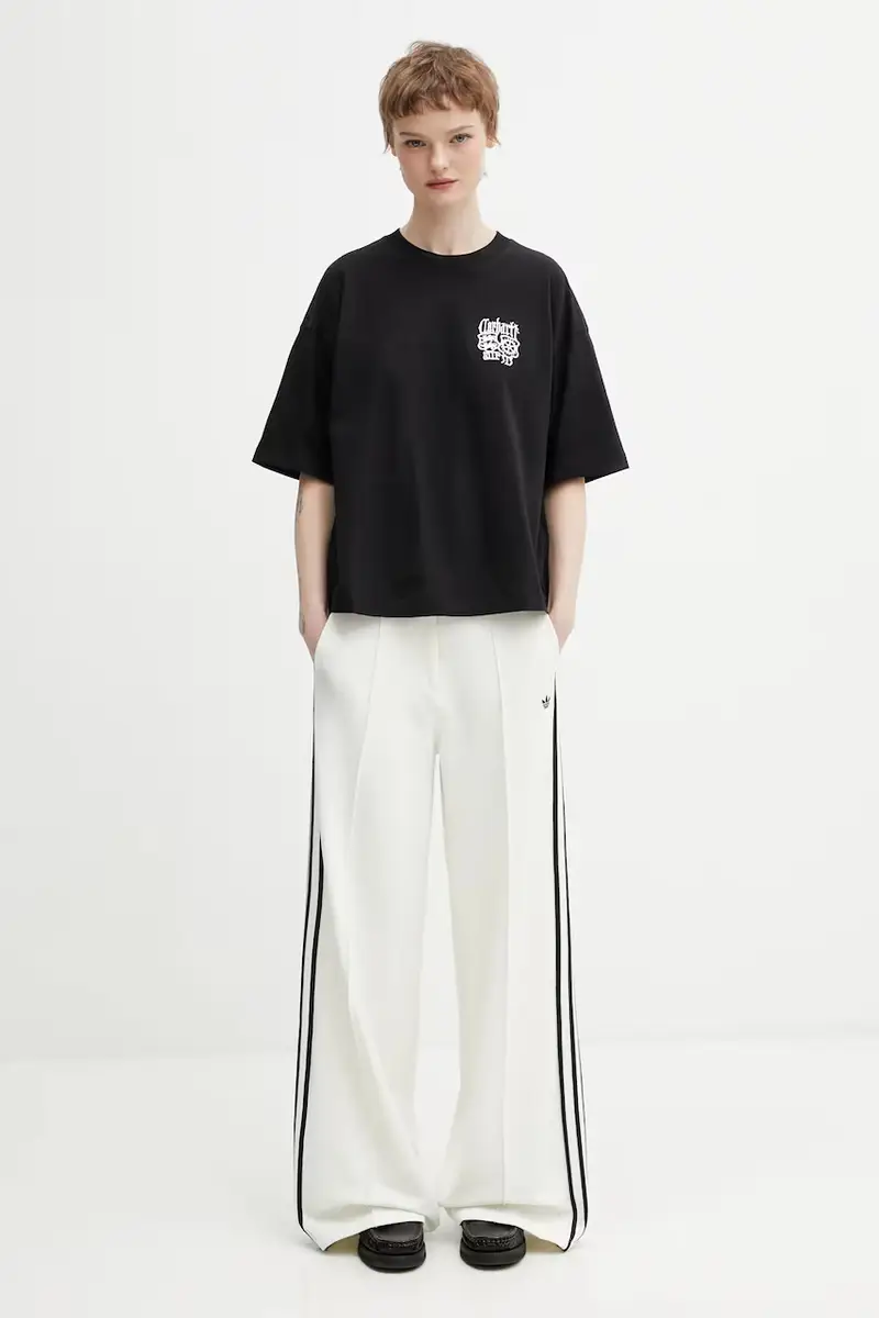 Carhartt WIP T-shirt Donna Nero 3944168 miniatura 5