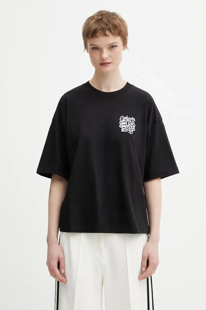 Carhartt WIP T-shirt Donna Nero 3944168