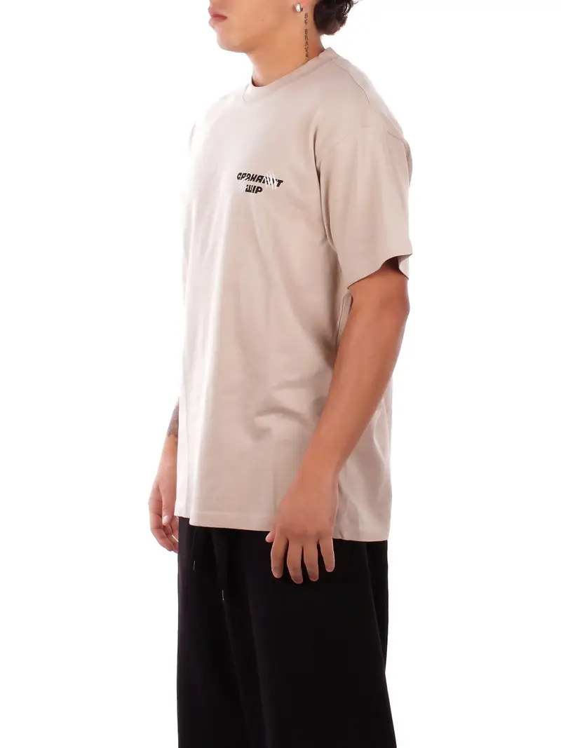Carhartt WIP T-shirt Uomo Beige 3214002 miniatura 2