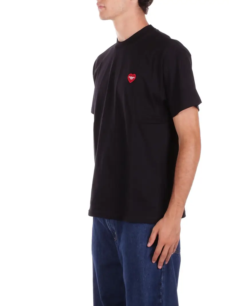 Carhartt WIP T-shirt Uomo Nero 2953697 miniatura 2