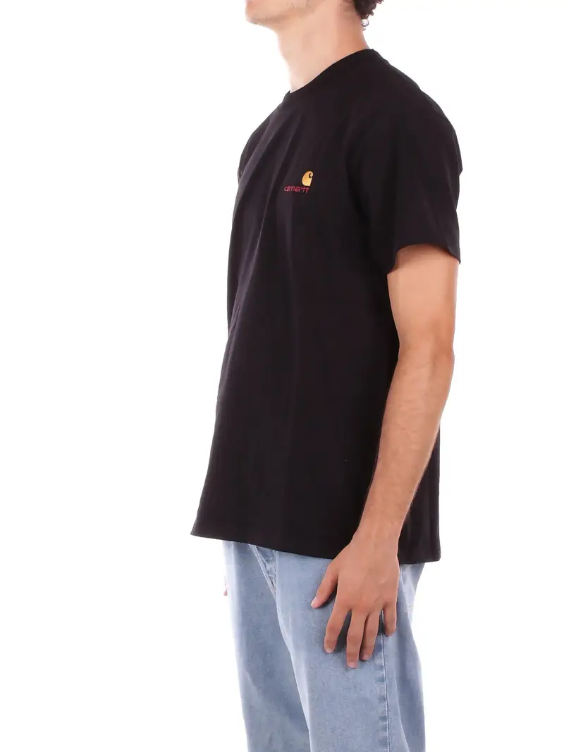 Carhartt WIP T-shirt Uomo Nero 2954268 miniatura 2