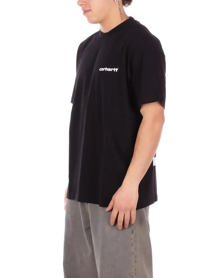 Carhartt WIP T-shirt Uomo Nero 4190470 miniatura 2