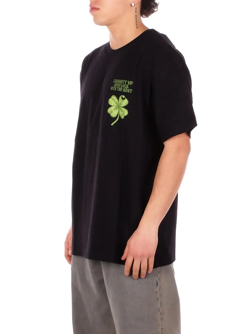 Carhartt WIP T-shirt Uomo Nero 4190469 miniatura 2