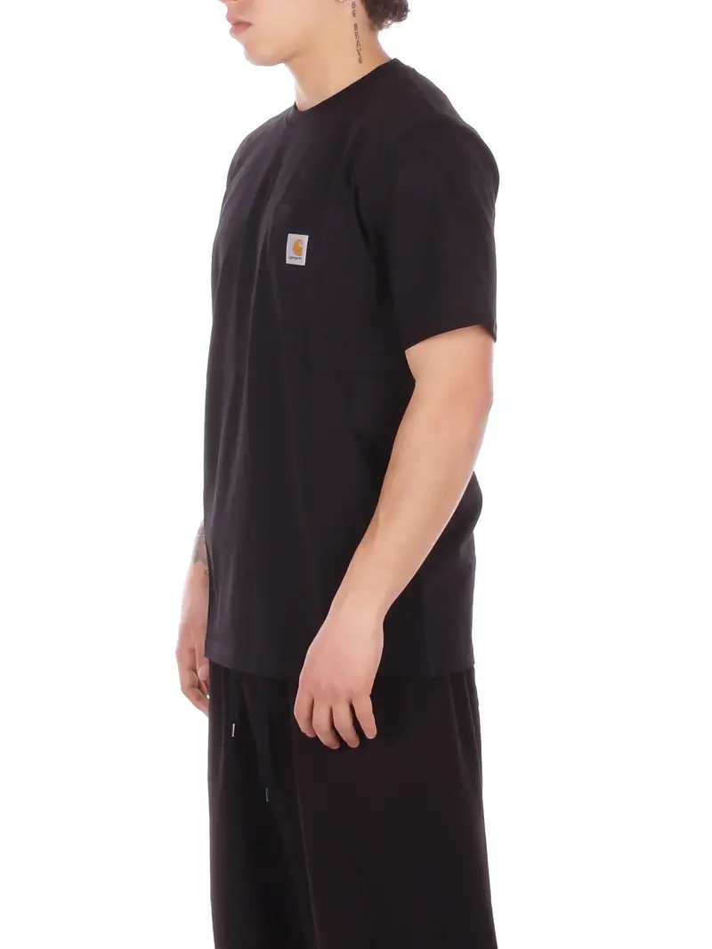 Carhartt WIP T-shirt Uomo Nero 4240151 miniatura 2