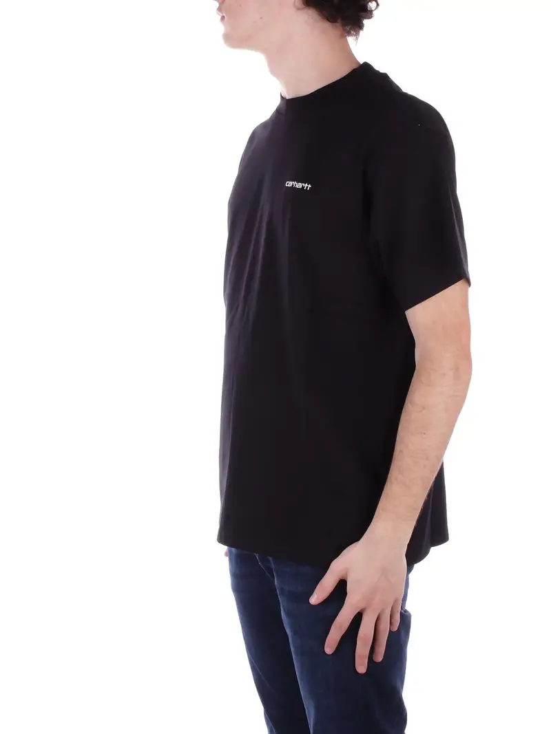 Carhartt WIP T-shirt Uomo Nero 2442758 miniatura 2