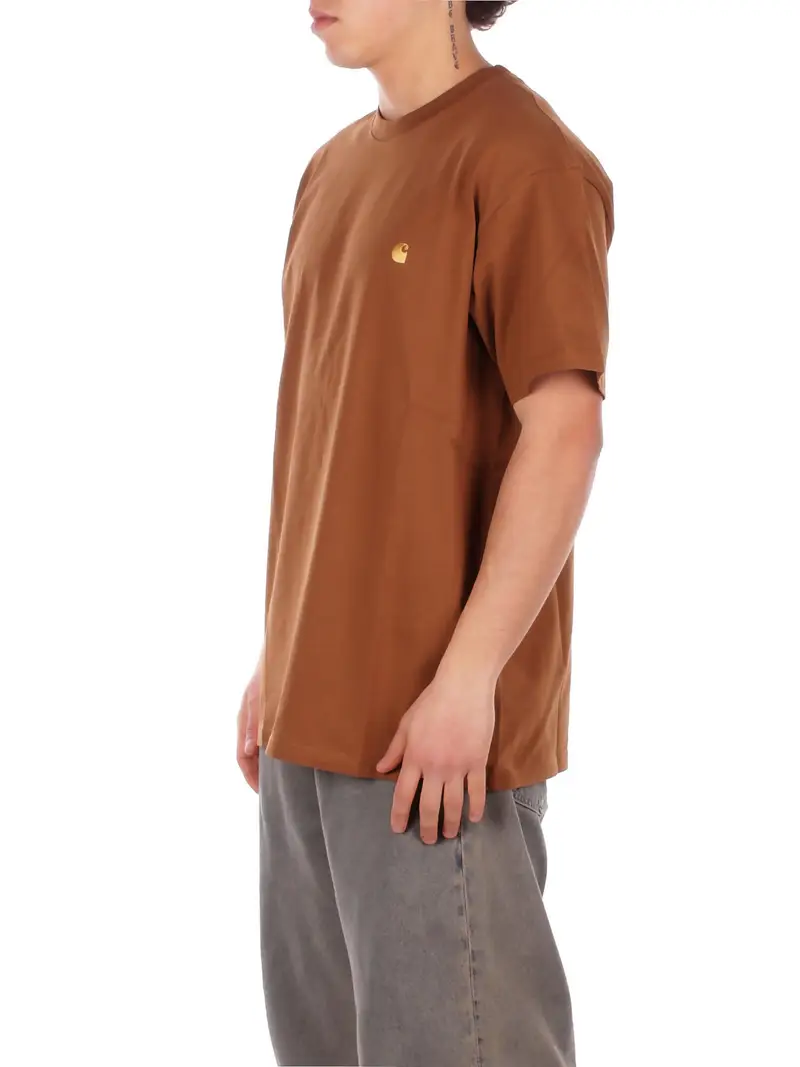 Carhartt WIP T-shirt Uomo Marrone 4190498 miniatura 2
