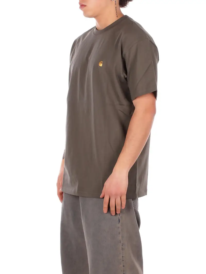 Carhartt WIP T-shirt Uomo Verde 4190492 miniatura 2