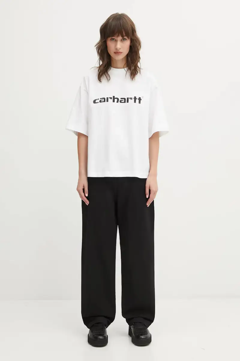 Carhartt WIP T-shirt Donna Bianco 3890641 miniatura 5