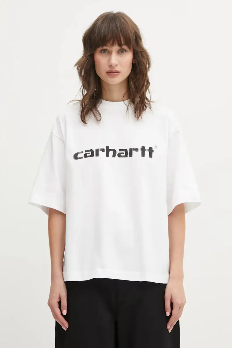 Carhartt WIP T-shirt Donna Bianco 3890641