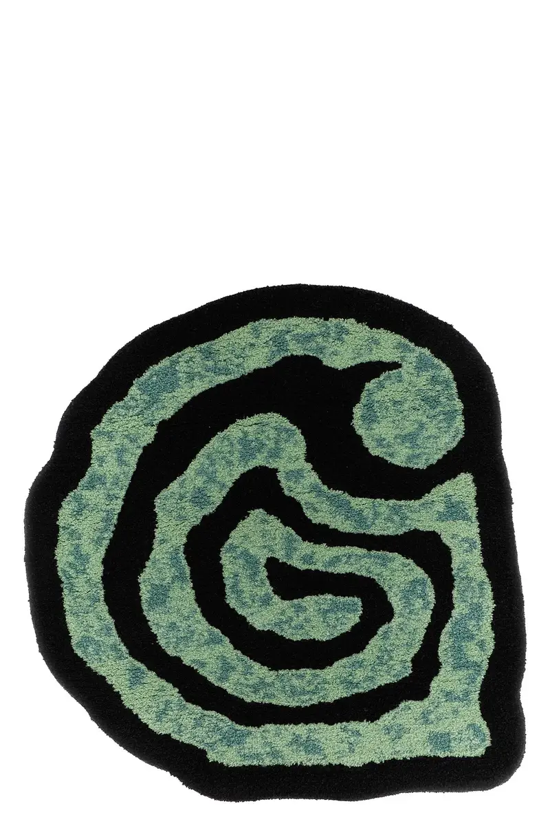 Tappeto 'Helix' Nero