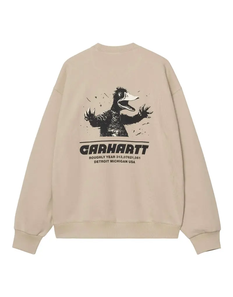 Wiptopia crewneck Sweater felpa girocollo con grafica - Wall S