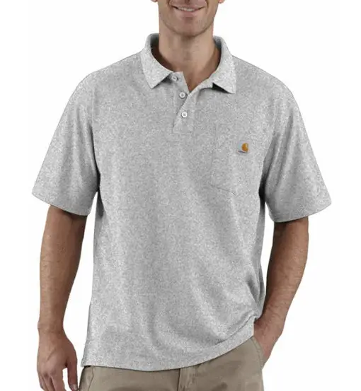 Work Pocket - polo - uomo Grey