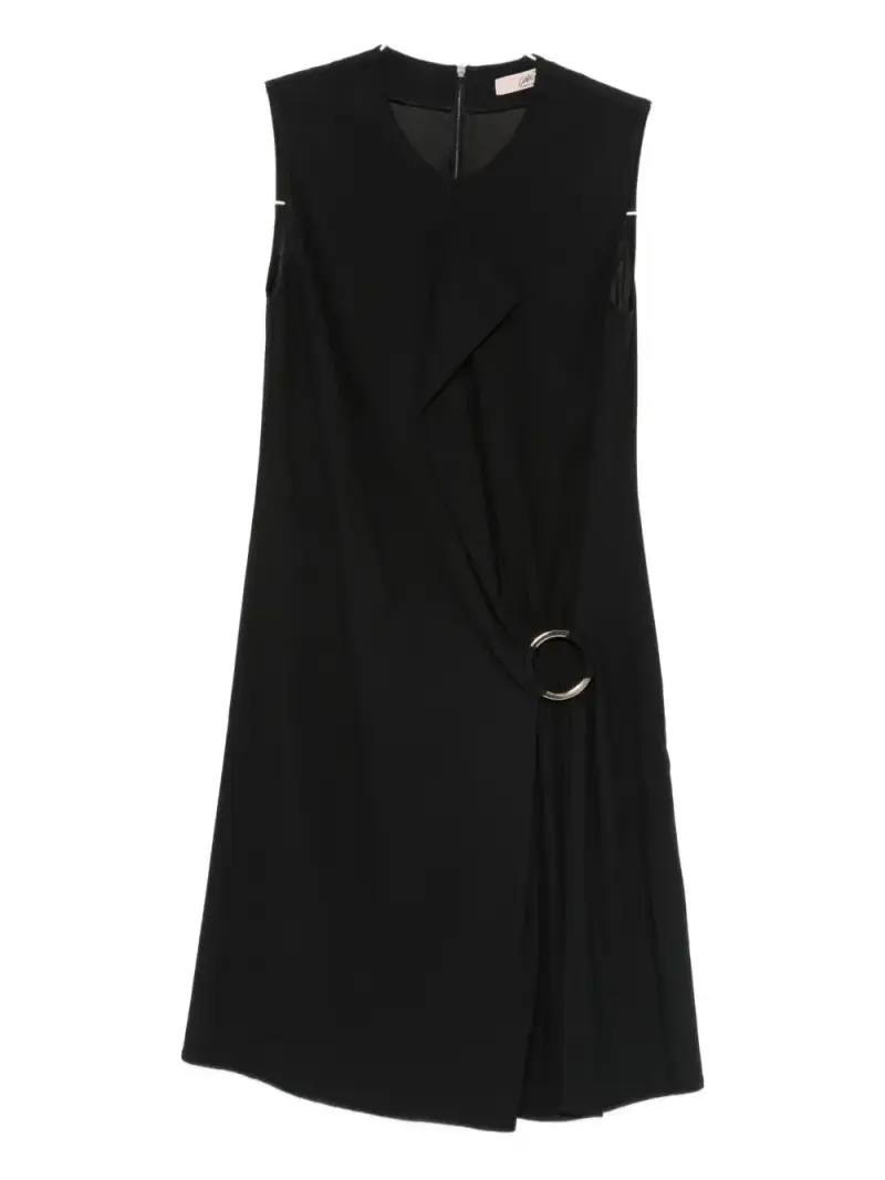 midi dress carla g NERO