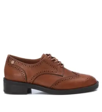 per donna 16196403-CAMEL Mocassini in pelle 161964 marrone (36), Basso, 1 a 3 cm, Nessuno, Casual, Da sera, Classico