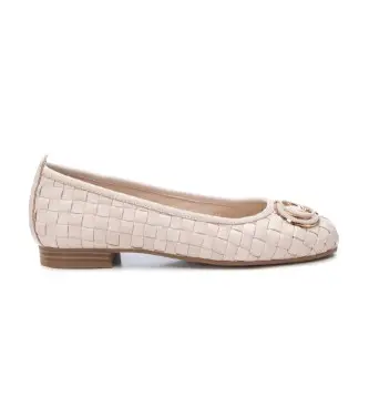 per donna 16216903-BEIGE Ballerine in pelle 162169 beige (37), Basso, Nessuno, Casual