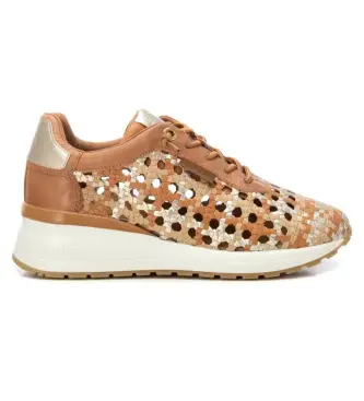 per donna 16228704-CAMEL Sneakers 162287 marrone (37), 1 a 3 cm, Stringhe, Casual