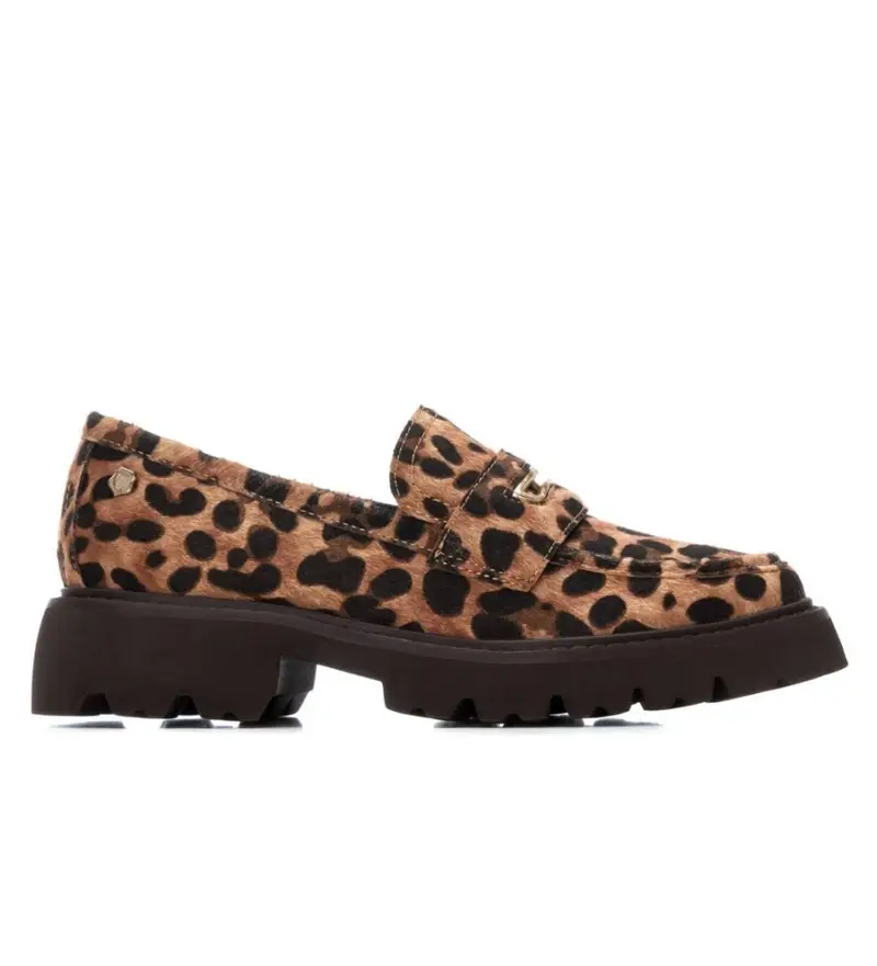 per donna. 16254505-LEOPARDO Scarpe in pelle 162545 stampa animalier (37), Basso, Nessuno, Casual, Animal Print