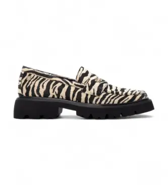 per donna 16254506-CEBRA Mocassini 162545 stampa (37), Basso, Nessuno, Casual, Animal Print, Classico