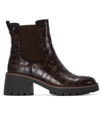 per donna 16256301-MARRON Stivaletti in pelle 162563 marrone (36), Basso, Nessuno, Casual