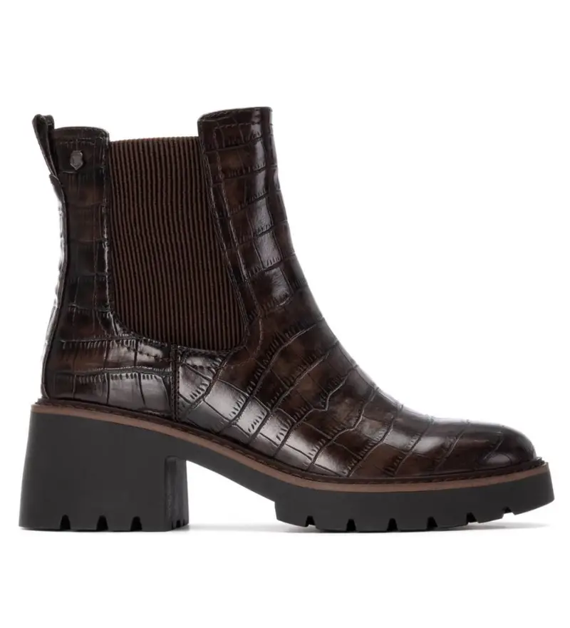 per donna 16256301-MARRON Stivaletti in pelle 162563 marrone (37), Basso, Nessuno, Casual