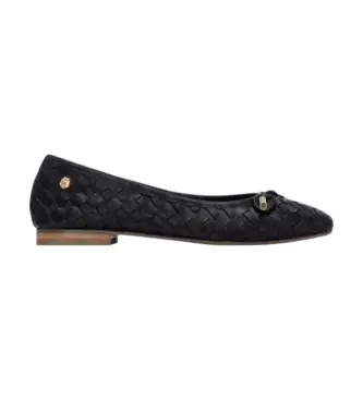 per donna 16300101-NEGRO Scarpe 163001 nere (37), Pelle, Nero, Basso, 1 a 3 cm, Nessuno, Casual, Classico