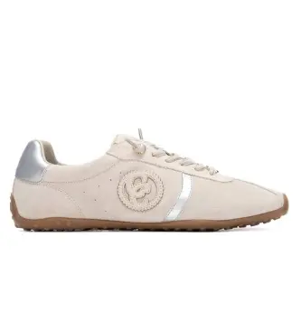 per donna 16317302-HIELO Sneakers in pelle 163173 bianco (37), Tessuto, Basso, Stringhe, Casual