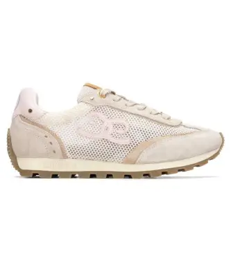 per donna 16321302-BEIGE Sneakers 163213 marrone (37), Basso, Stringhe, Casual