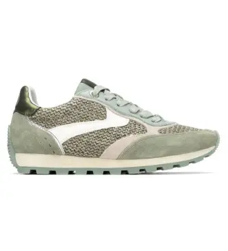 per donna 16323003-AQUA Sneakers 163230 verde (37), Tessuto, Basso, Stringhe, Casual