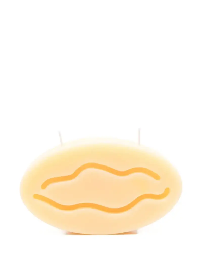 Carne Bollente Candela gialla a forma di vulva Volcano