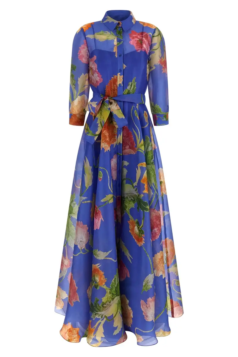 Carolina Herrera Trench Blu 4256930