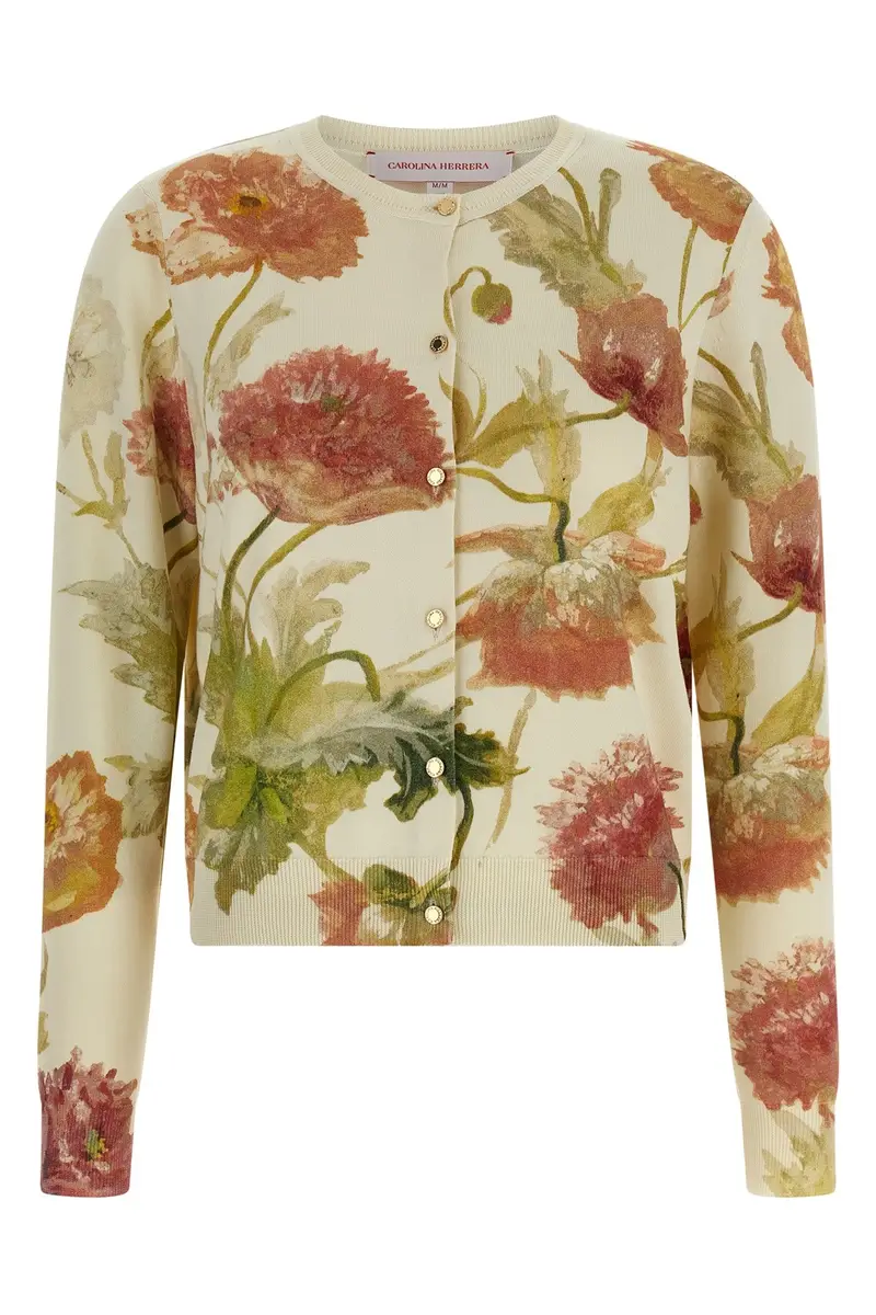 Carolina Herrera Cardigan Bianco 4256652