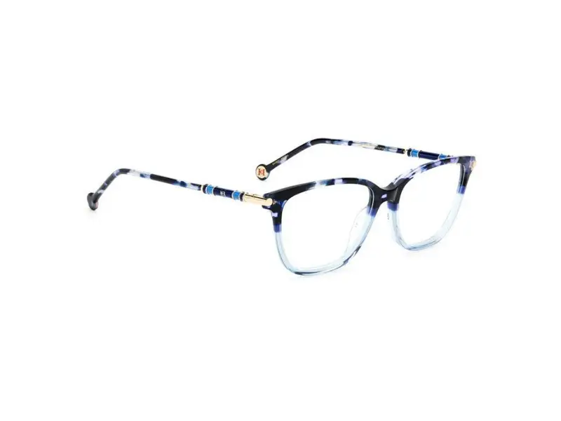 Carolina Herrera Donna CH 0027 IPR Montature da vista Plastica Havana/Blu Squadrata miniatura 2