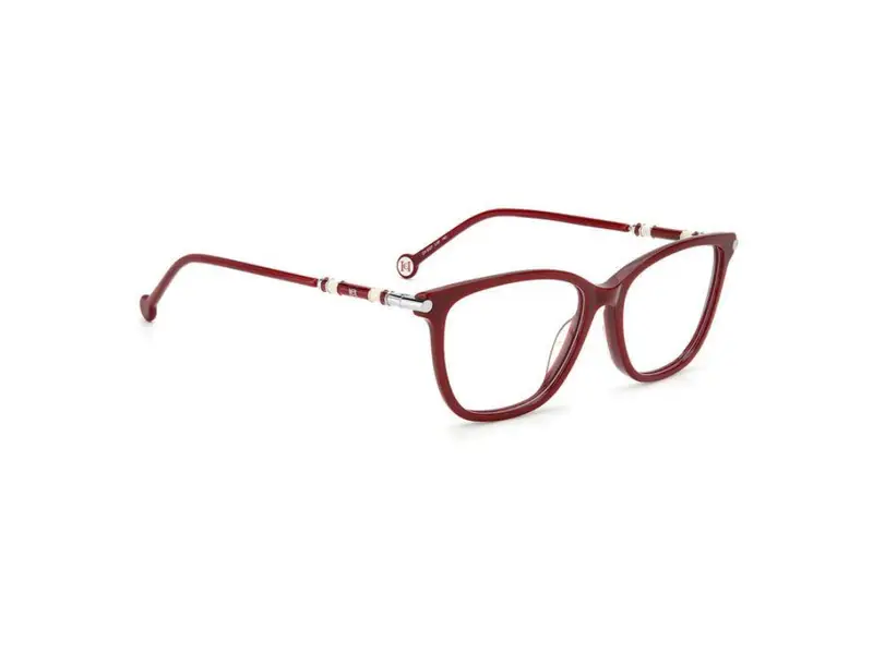 Carolina Herrera Donna CH 0027 LHF Montature da vista Plastica Borgogna Squadrata miniatura 2