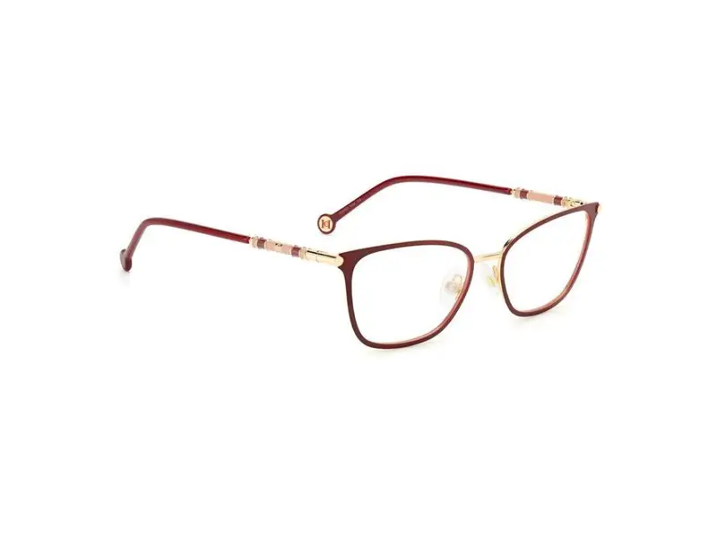 Carolina Herrera Donna CH 0031 NOA Montature da vista Metallo Oro/Borgogna Squadrata miniatura 2