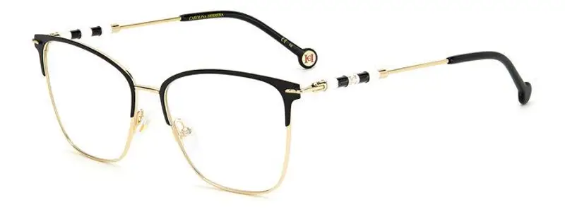 Carolina Herrera Donna CH 0040 RHL Montature da vista Metallo Oro  Squadrata