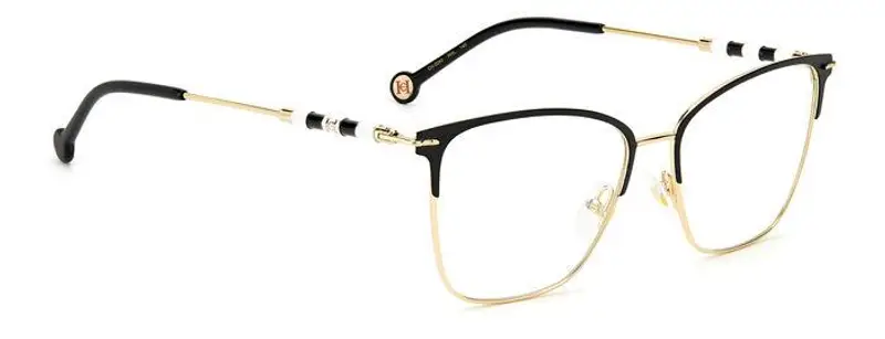 Carolina Herrera Donna CH 0040 RHL Montature da vista Metallo Oro Squadrata miniatura 2