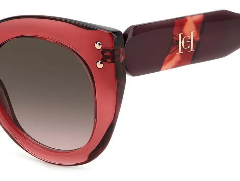Carolina Herrera Occhiali da sole Donna Rosso 849844 miniatura 3