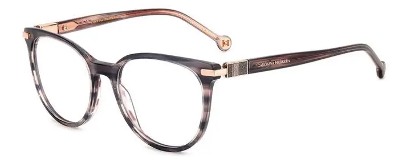 Carolina Herrera Donna HER 0156 1ZX Montature da vista Acetato Rosa  Cat Eye