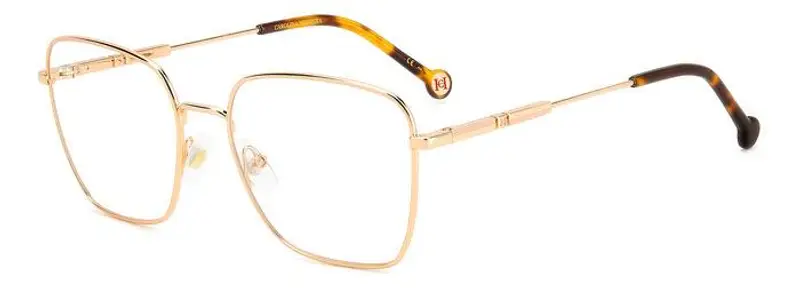 Carolina Herrera Donna HER 0162 DDB Montature da vista Acciaio Oro/rame  Squadrata